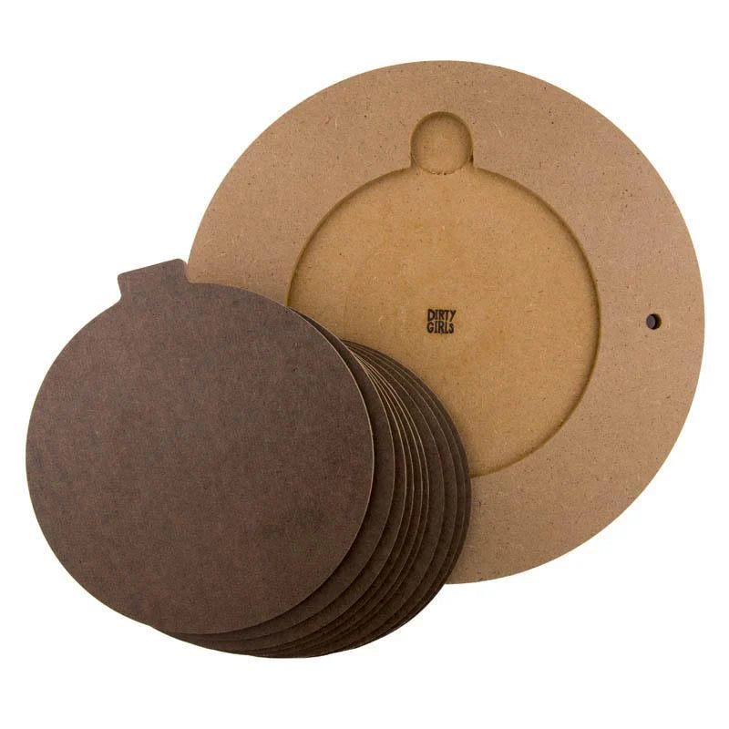 Bat Insert System-Master & 10 Round Inserts 7.5