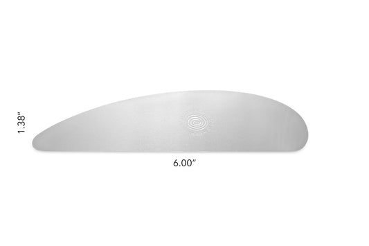 Stainless Steel Rib: Long Scraper